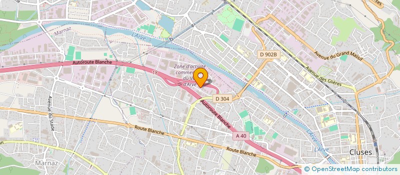 localisation de l'entreprise SCI QUAI 111 à SCIONZIER