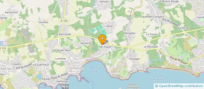 localisation de l'entreprise SCI QUAI BAB à PLOEMEUR