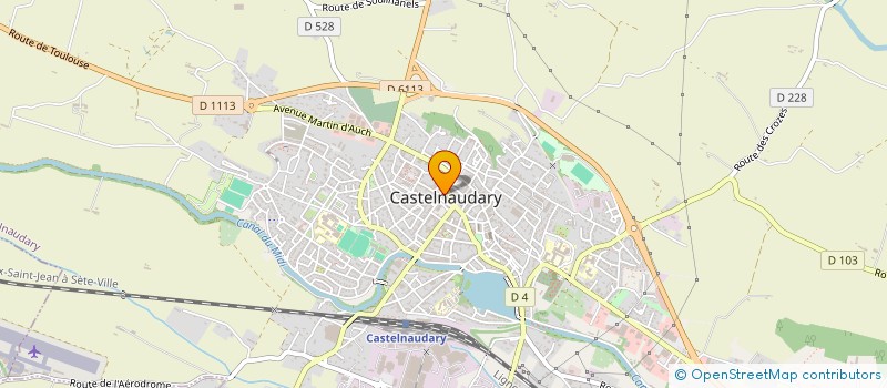 localisation de l'entreprise SCI QUAI DE LA LIBERTE  CASTELNAUDARY