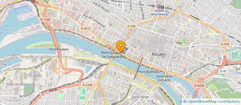 localisation de l'entreprise SCI QUAI DU HAVRE  ROUEN