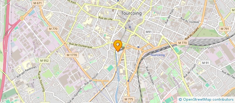 localisation de l'entreprise SCI QUAI DU HAVRE à VILLENEUVE-D'ASCQ