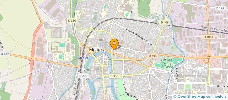 localisation de l'entreprise SCI QUAI N 11  LAGNY-SUR-MARNE