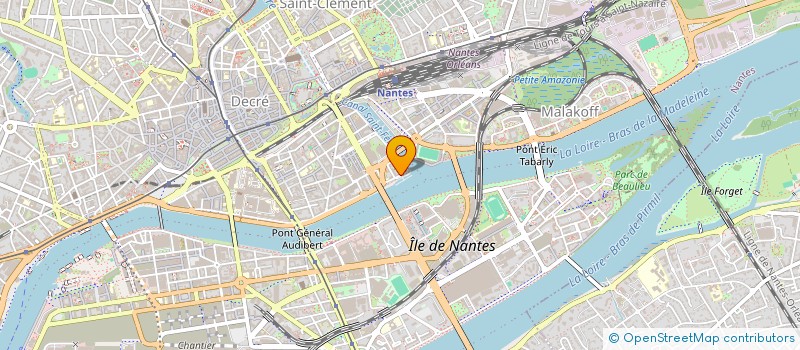 localisation de l'entreprise SCI QUAI N 6 à NANTES