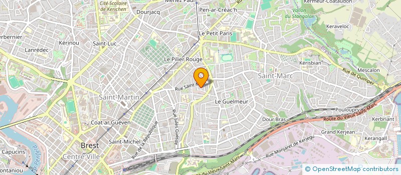 localisation de l'entreprise SCI QUAI NEUF à BREST