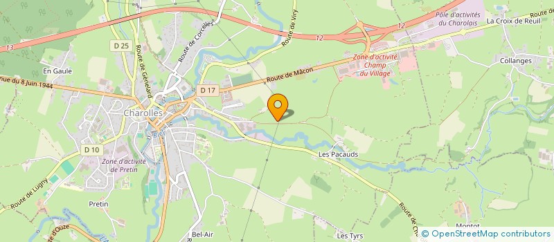 localisation de l'entreprise SCI QUAI NORD  BARON