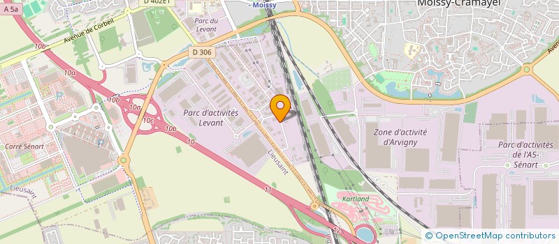 localisation de l'entreprise SCI QUAI PASTEUR à MOISSY-CRAMAYEL
