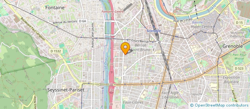 localisation de l'entreprise SCI QUAI SAINT VINCENT LYON  LA LONDE-LES-MAURES