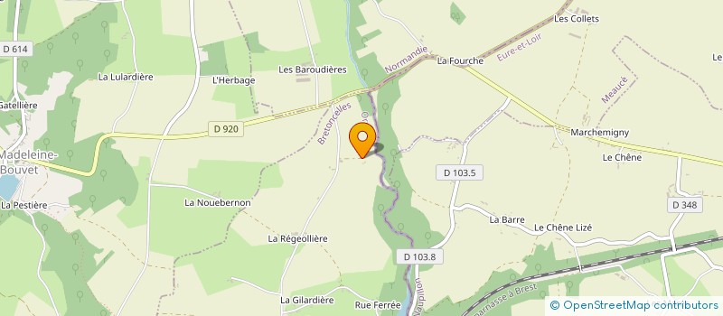 localisation de l'entreprise SCI QUAI SINN à BRETONCELLES