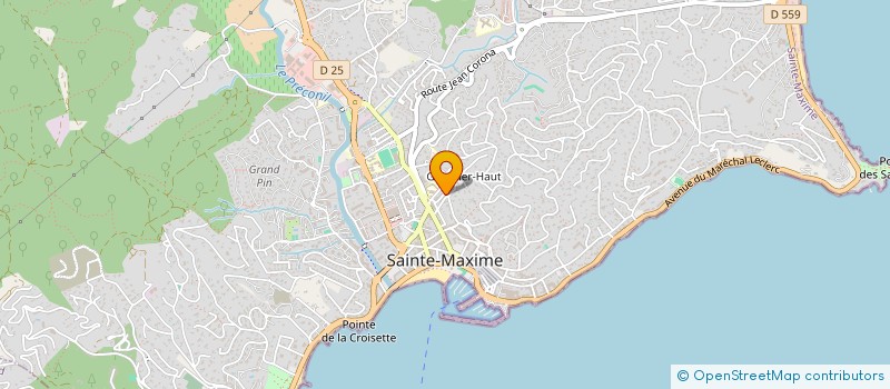 localisation de l'entreprise SCI QUAND MEME à SAINTE-MAXIME