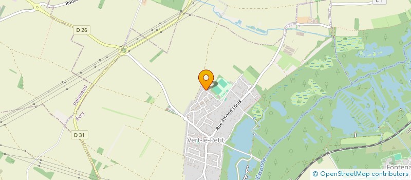 localisation de l'entreprise SCI QUANTUM  VERT-LE-PETIT