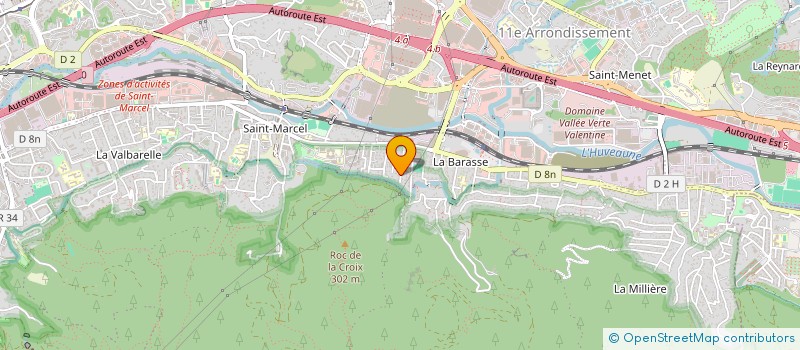 localisation de l'entreprise SCI QUANTUM  MARSEILLE