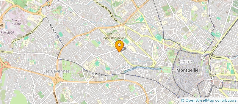 localisation de l'entreprise SCI QUARANTE à MONTPELLIER