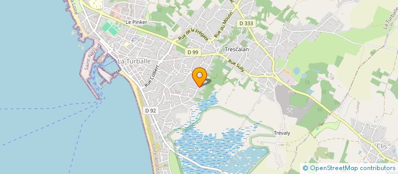 localisation de l'entreprise SCI QUARANTE NEUF CINQUANTE  LA TURBALLE