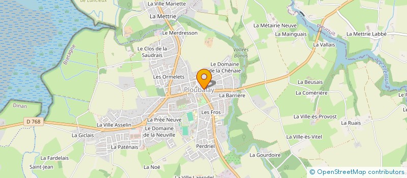 localisation de l'entreprise SCI QUARANTOIS DONIO  BEAUSSAIS-SUR-MER