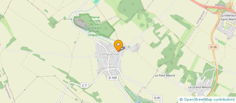 localisation de l'entreprise SCI QUARMAT  LONGUESSE