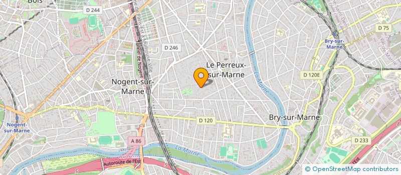 localisation de l'entreprise SCI QUARRE à LE PERREUX-SUR-MARNE