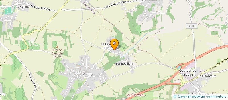 localisation de l'entreprise SCI QUARTIER DE LA LOGE à CHAMPNIERS