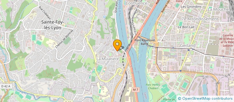 localisation de l'entreprise SCI QUARTZ & CO INVESTISSEMENTS  LA MULATIERE