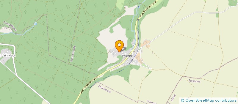 localisation de l'entreprise SCI QUATERNION  PIERREFONDS