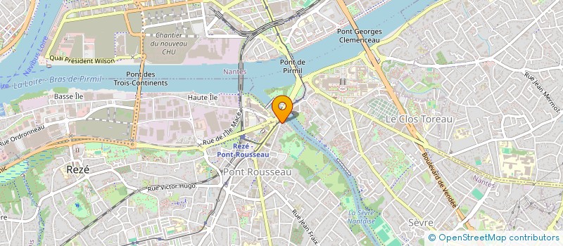 localisation de l'entreprise SCI QUATRA  REZE