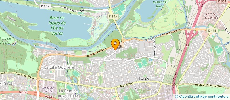 localisation de l'entreprise SCI QUATRE.5  TORCY