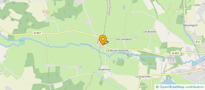 localisation de l'entreprise SCI QUATRE B à SAINT-AMAND-EN-PUISAYE