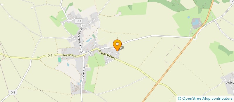 localisation de l'entreprise SCI QUATRE G  VEXIN-SUR-EPTE