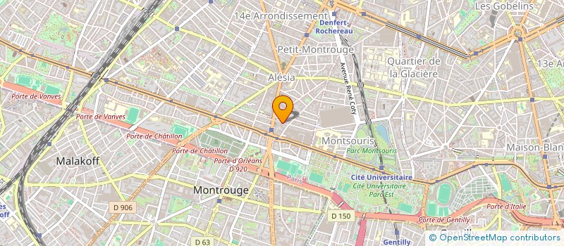 localisation de l'entreprise SCI QUATRE VENTS  PARIS