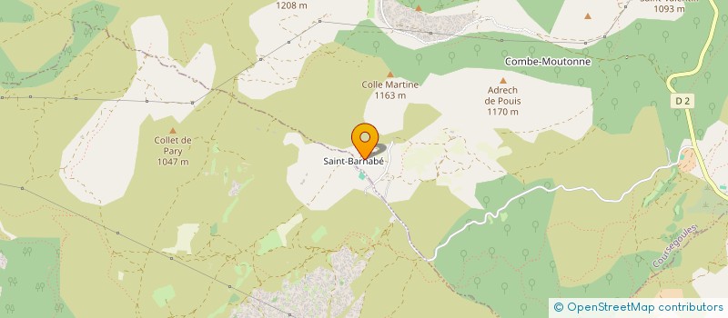 localisation de l'entreprise SCI QUATRE VENTS DEVELOPPEMENT  COURSEGOULES