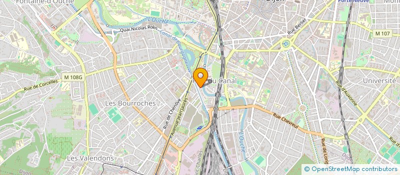 localisation de l'entreprise SCI QUATRE VINS à DIJON