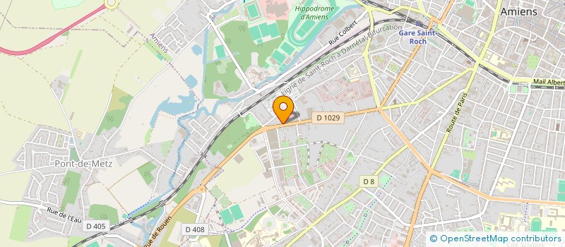 localisation de l'entreprise SCI QUATRE20 à AMIENS