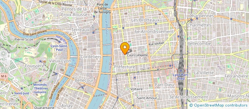 localisation de l'entreprise SCI QUATREHOMME  LYON