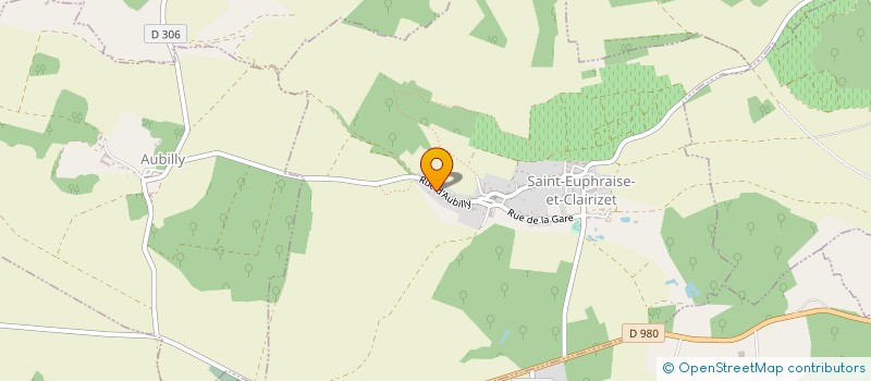 localisation de l'entreprise SCI QUATRO  SAINT-EUPHRAISE-ET-CLAIRIZET