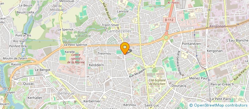 localisation de l'entreprise SCI QUATRO  BREST