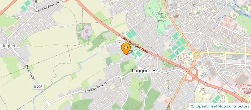 localisation de l'entreprise SCI QUATRO  LONGUENESSE