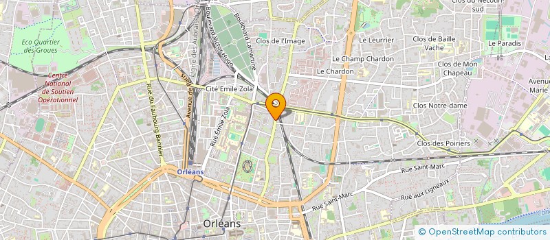 localisation de l'entreprise SCI QUATUOR à ORLEANS