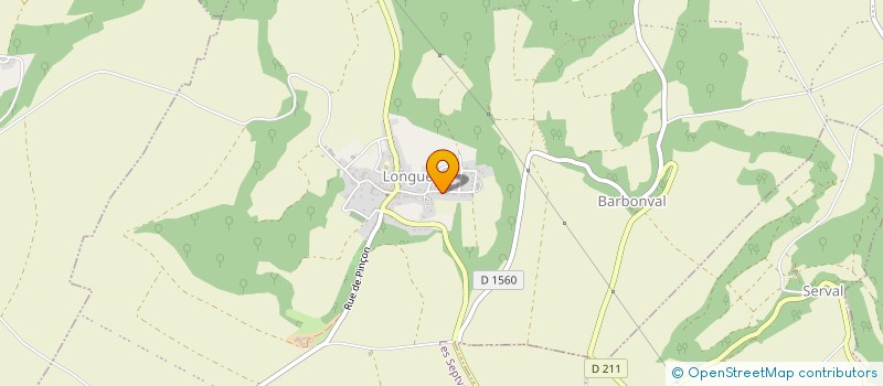 localisation de l'entreprise SCI QUEANT JUILLIART  LES SEPTVALLONS