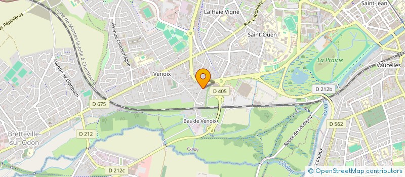 localisation de l'entreprise SCI QUEBEC à CAEN