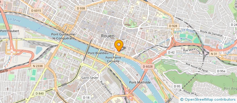 localisation de l'entreprise SCI QUEBEC à ROUEN