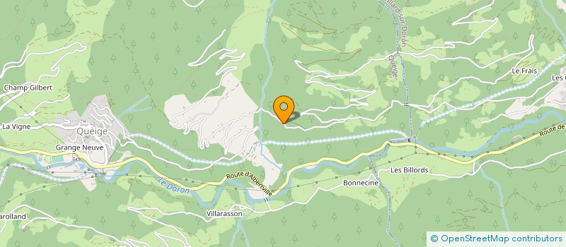 localisation de l'entreprise SCI QUEBECQUEIGE  QUEIGE