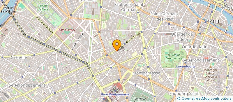 localisation de l'entreprise SCI QUEEN SHARA  PARIS 6