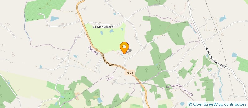 localisation de l'entreprise SCI QUEILLE  CASTELNAUD-DE-GRATECAMBE