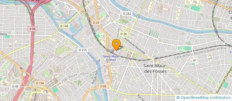 localisation de l'entreprise SCI QUEIROS à SAINT-MAUR-DES-FOSSES