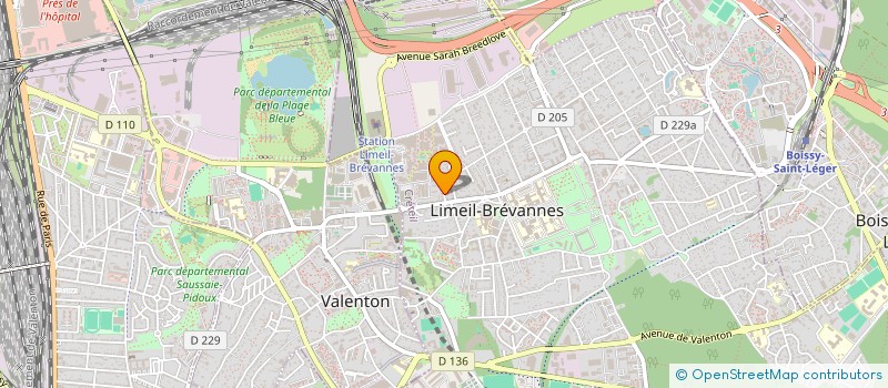 localisation de l'entreprise SCI QUEJEVALSA à LIMEIL-BREVANNES