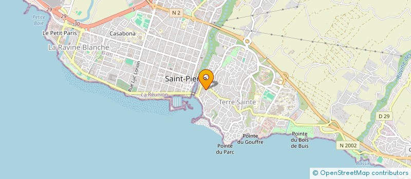 localisation de l'entreprise SCI QUELAND à SAINT-PIERRE