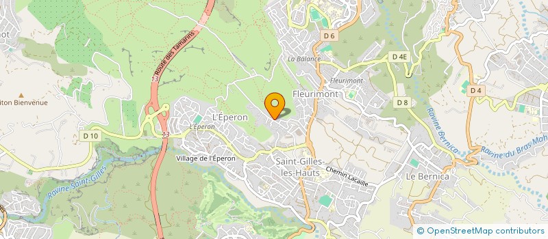localisation de l'entreprise SCI QUELEAM à SAINT-PAUL
