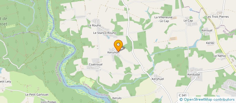 localisation de l'entreprise SCI QUELLIEN  GUIDEL