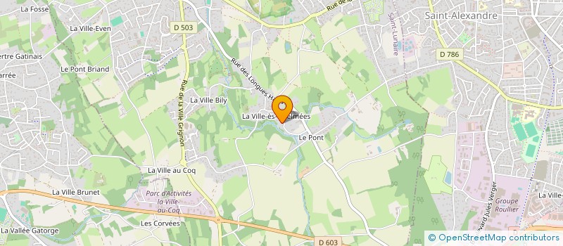 localisation de l'entreprise SCI QUELMEES à SAINT-LUNAIRE
