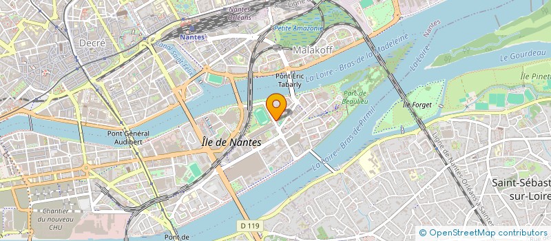 localisation de l'entreprise SCI QUEMS à NANTES