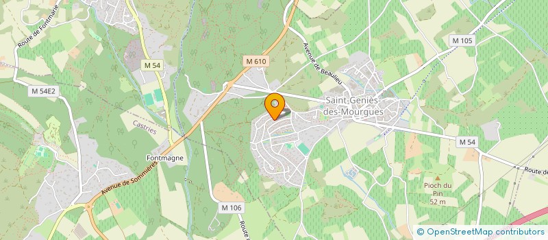 localisation de l'entreprise SCI QUENCE IMMOBILIERE à SAINT-GENIES-DES-MOURGUES